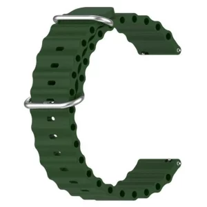 Correa de Silicona Ocean para Amazfit Pace 46mm | Pulsera de Repuesto 22mm