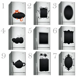 Pizarra Adhesiva de Tiza para Nevera | Vinilo Magnetico Decorativo para Cocina