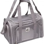 Airline Approved Pet Carrier Bag (Grey) 20"