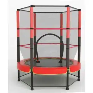 Trampolin Infantil con Red Protectora y Cremallera | Cama Elastica para Ninos con Envio Gratuito