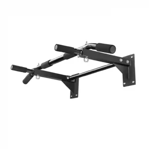 Equipo de suspension Puerta segura y estable Barra de fitness de acero con dominadas ajustable Montada en la pared Barra de dominadas horizontal