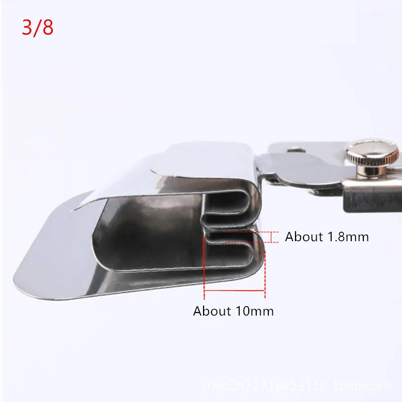 Dispositivo de dobladillo de doble capa para costura - Imagen 4