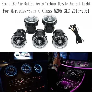 Luz LED decorativa para ventilación de coche – Mercedes Clase C W205 GLC (2015-2021)