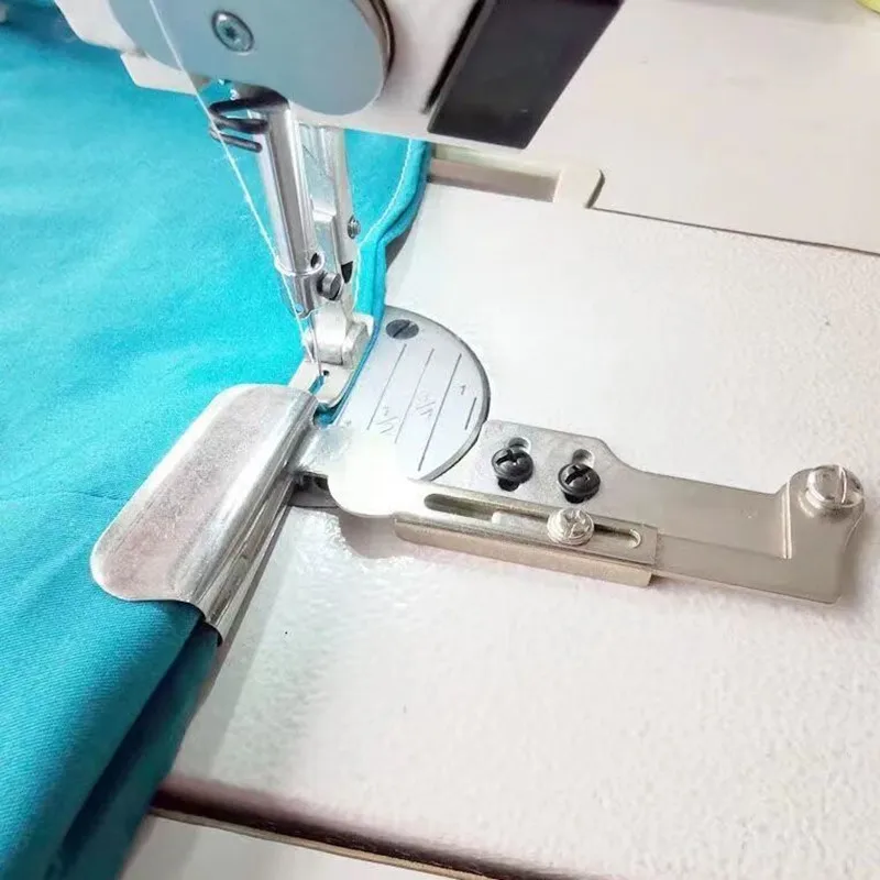 Dispositivo de dobladillo de doble capa para costura - Imagen 6