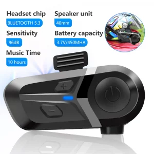 Auriculares Bluetooth para casco de moto